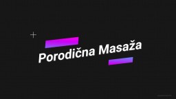 Porodična Masaža